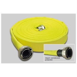 Wąż tłoczny SIGNAL FLUO W75/20m ŁA - OSW żółty