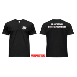 T-Shirt MDP Czarny z haftem