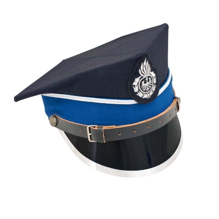 Czapka rogatywka OSP z jednym galonem