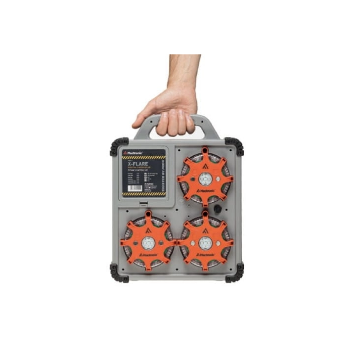 Dyski sygnalizacyjne Mactronic X-FLARE z automatyczną synchronizacją