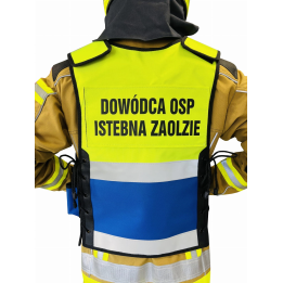 Kamizelka taktyczna KDR żółto - niebieska