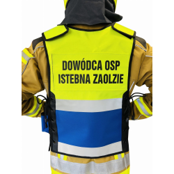 Kamizelka taktyczna KDR żółto - niebieska