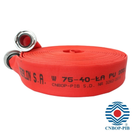 Wąż tłoczny W 75-30m/40m/50m-ŁA/PU/PW Bezalin (do drabin)