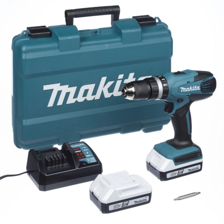 Wiertarko-wkrętarka 18V Makita HP457DWE