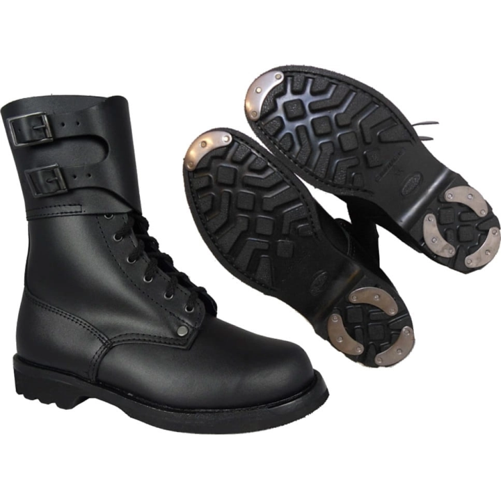 Buty skórzane opinacze podkute