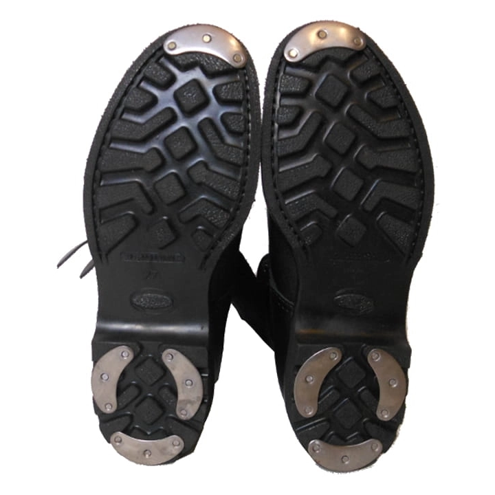 Buty skórzane opinacze podkute