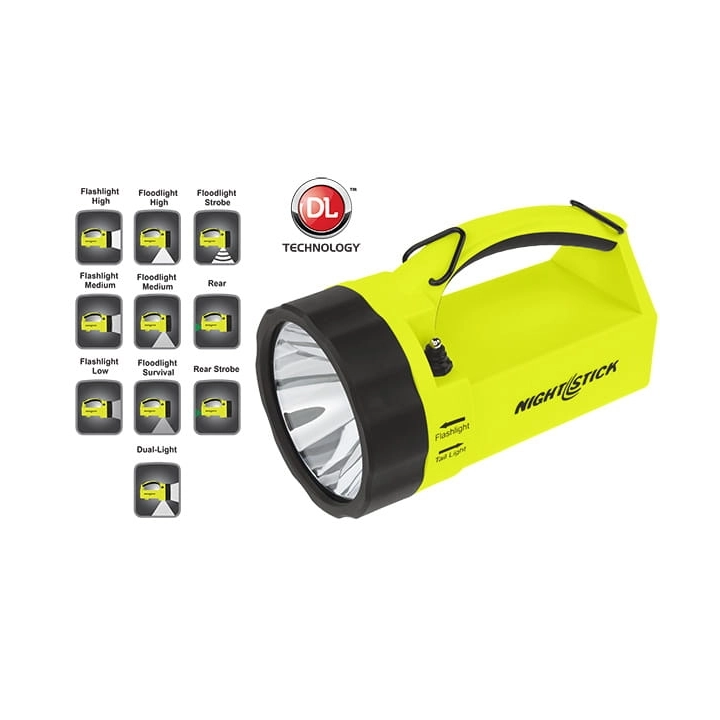 ISKROBEZPIECZNA ŁADOWALNA LATARKA SZPERACZ LED NIGHTSTICK XPR-5580G VIRIBUS