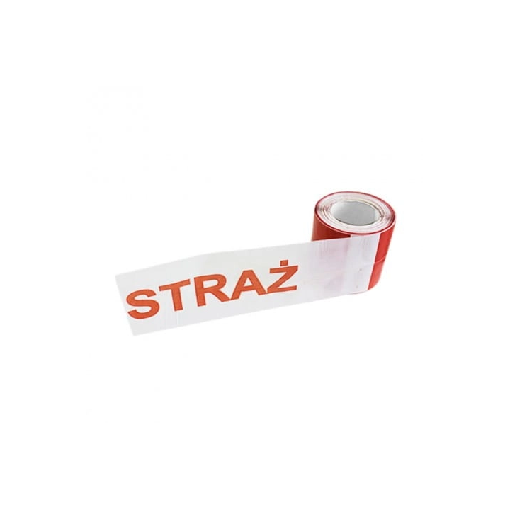 Taśma ostrzegawcza STRAŻ 100m