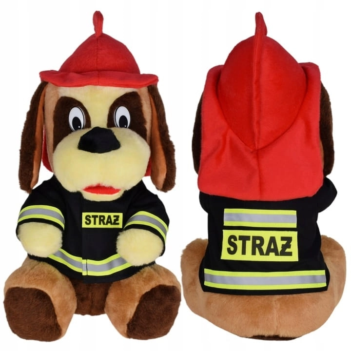 Maskotka PIESEK STRAŻAK
