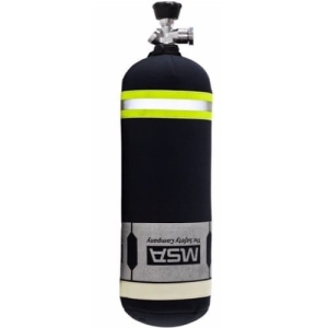 Pokrowiec na butlę kompozytową MSA Auer - czarny 